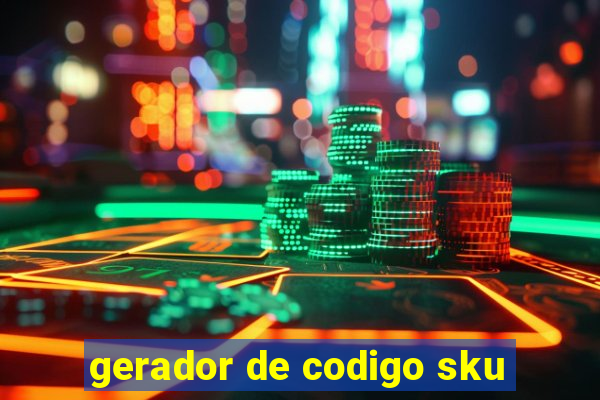 gerador de codigo sku